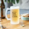 Chope De Bière Personnalisée Avec Texte -CADEAUX FOLIES Soldes 03 bipext fr 04