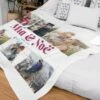 Couverture Personnalisée Avec 6 Photos Et Texte -CADEAUX FOLIES Soldes 6 bilder decke fr 02