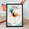 Poster Personnalisé Verre à Cocktail - Illustration 2 Poster Personnalisé Verre à Cocktail - Illustration -CADEAUX FOLIES Soldes cocktail poster 1200x1200px all 1