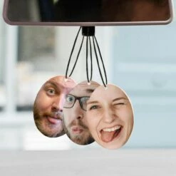 Désodorisant Voiture Personnalisé Avec Visage