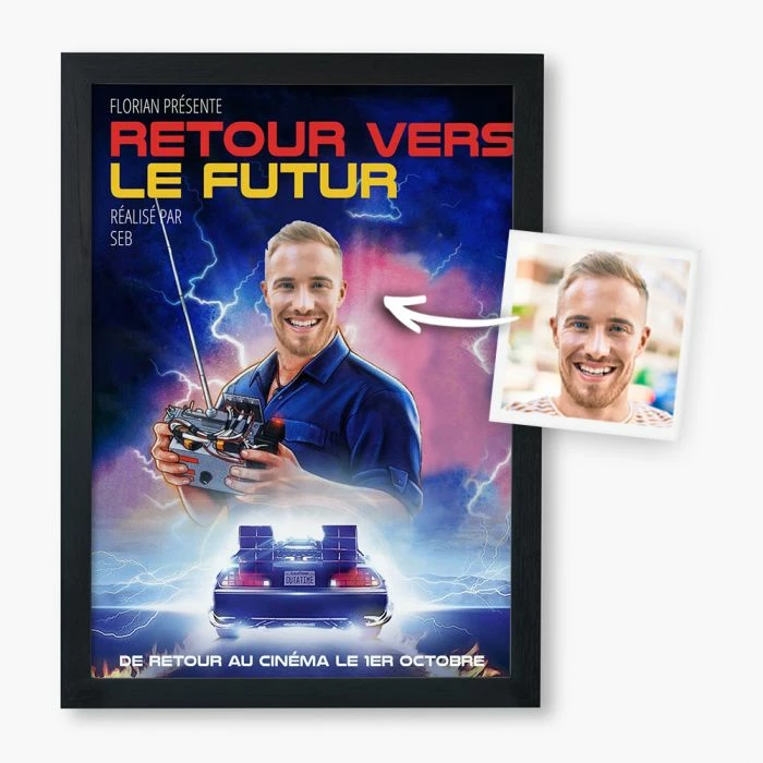 Poster Personnalisé Retour Vers Le Futur 3 Poster Personnalisé Retour Vers Le Futur