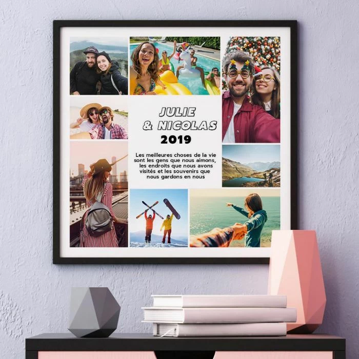 Poster Avec 8 Photos Et Texte 3 Poster Avec 8 Photos Et Texte