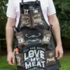 Tablier Pour Barbecue You Are Gonna Love My Meat -CADEAUX FOLIES Soldes grill apron 1