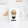Mug Personnalisé Cartoon Femme Et Nom -CADEAUX FOLIES Soldes icon mit name 1200x1200px en all
