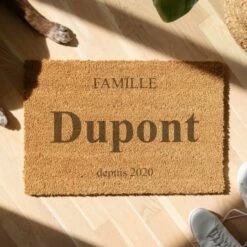 Paillasson Personnalisé Coco Avec Nom