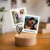 Lampe LED Personnalisée Design Polaroid -CADEAUX FOLIES Soldes led glas polaroids fr 02 1