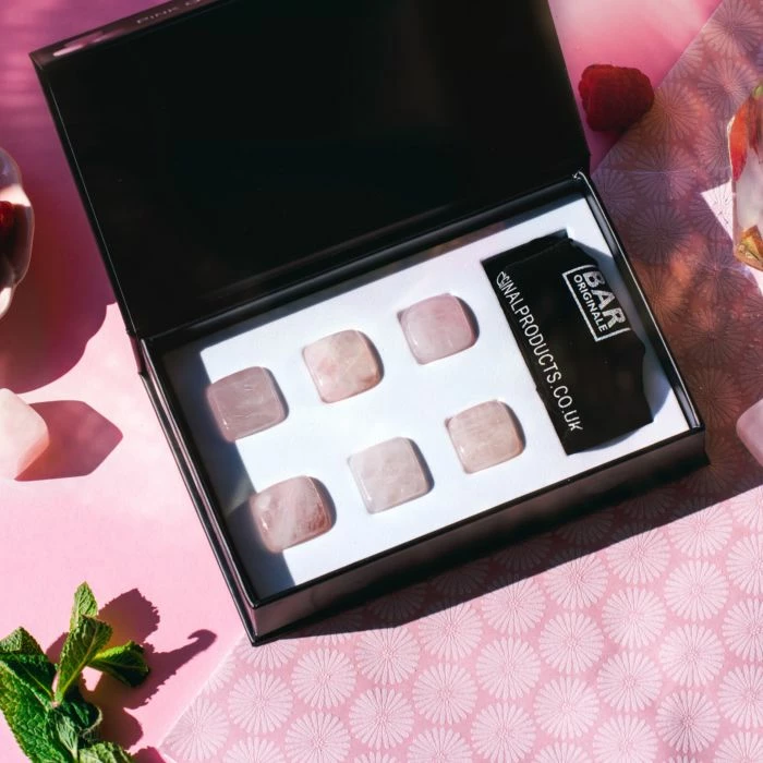 Pierres Rafraichissantes En Quartz Rose 3 Pierres Rafraichissantes En Quartz Rose