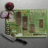 Planche à Découper Carte Mère -CADEAUX FOLIES Soldes moboar motherboard choppingboard komprimiert